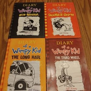 Diary of a Wimpy Kid books 7 9 10 11